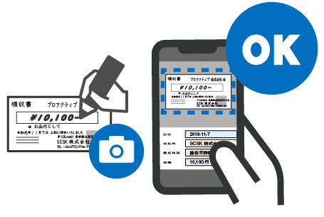 Ai領収書読み取りソリューション Erp Proactive Scsk株式会社